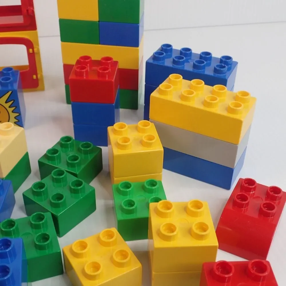 Lego Duplo Assorted Parts and Piece Lot of 60 Pieces GENUINE LEGO